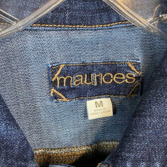 ❗️Maurices Distressed cropped Jacket - Picture 3 of 7